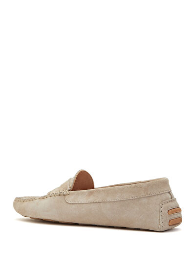 Beymen Club Bej Bant Detaylı Kadın Süet Driver - 3