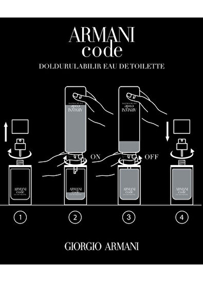 Giorgio Armani Code Edt Refill 75 Ml Men'S Perfume - 6