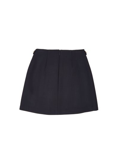 Beymen Club Navy Blue A-Line Pleated Mini Skirt - 6