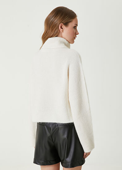 Beymen Club Kırık Beyaz Yün Kazak - 6