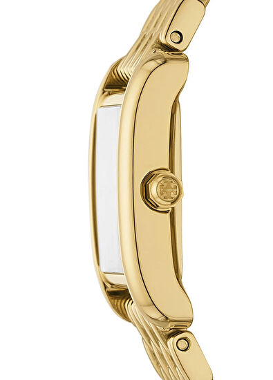 TBW1085 Altın Rengi Çelik Kadın Kol Saati - Görsel 4