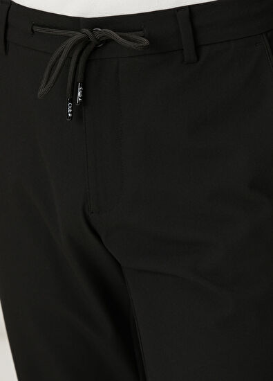 Beymen Club Black Waist Corded Sport Pants - 4