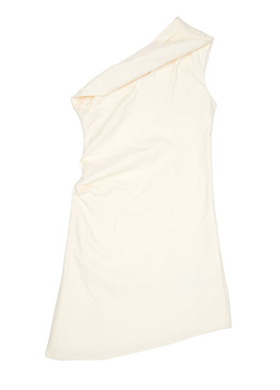 Academia Beyaz Mini Elbise - 7