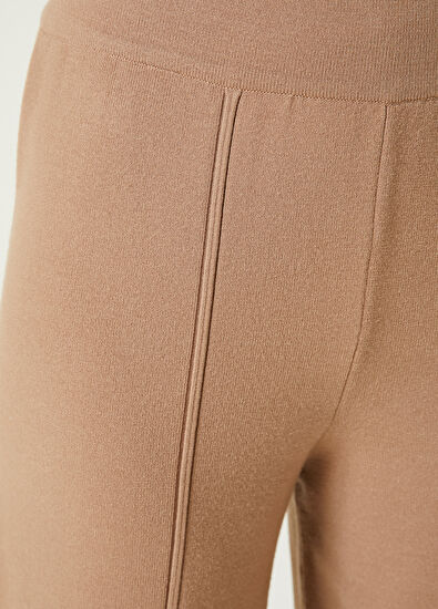 Beymen Club Camel Nervür Detaylı Triko Pantolon - 4
