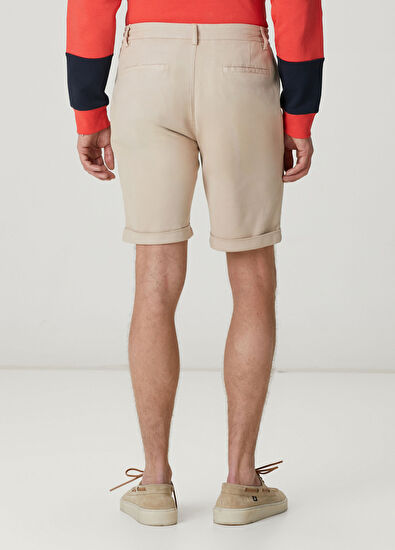 Beymen Club Stone Cord Diagonal Double Leg Lyocell Shorts - 3