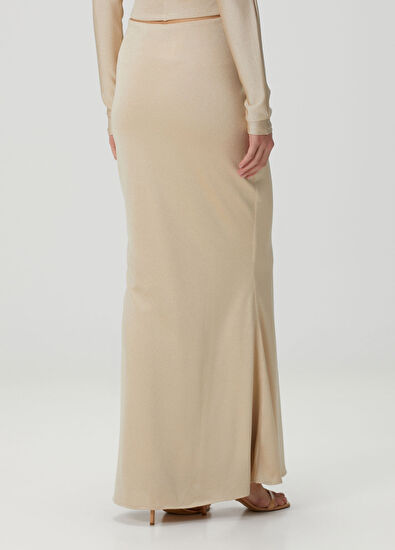 Baobab Amber Bej Maksi Etek - 4
