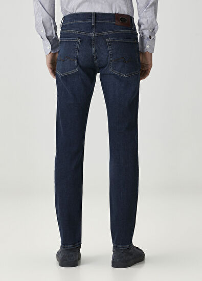 7 For All Mankind Slimmy Lacivert Jean Pantolon - 3