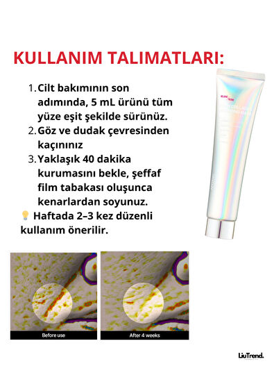 Apothe RejuveGlow PDRN Collagen Wrapping Mask Sıkılaştırıcı Yüz Maskesi 70 ml  - 5