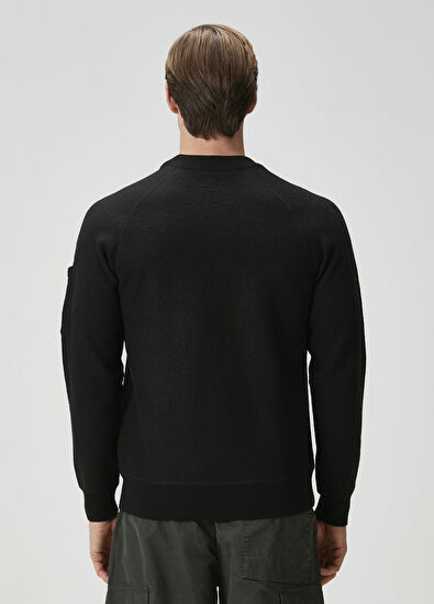C.P. Company Black Wool Sweater - 4