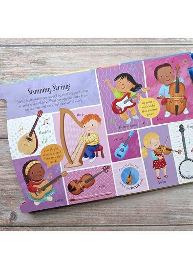 North Parade Publishing - My First Instruments 6 Button Sound Book ...