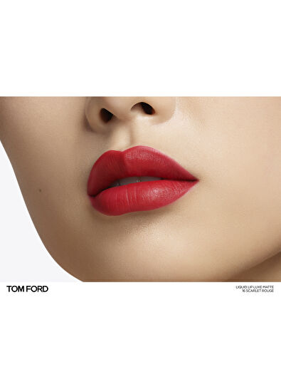 Tom Ford Liquid Lip Luxe Matte Scarlet Rouge - 5