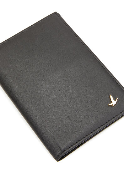 Beymen Club Siyah Kadın Deri Pasaportluk - 5