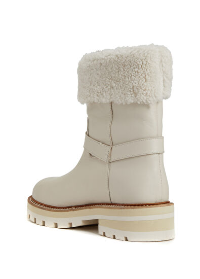 Beymen Club Ekru Kadın Deri Bot - 3