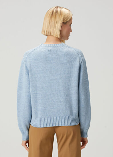 Mavi Sweatshirt - Görsel 6