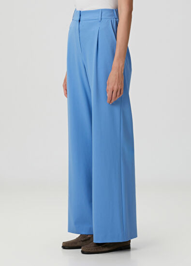 Beymen Club Blue Wide-Leg Trousers - 3