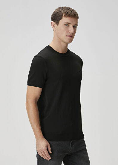 Beymen Club Siyah Kısa Kollu Triko - 3