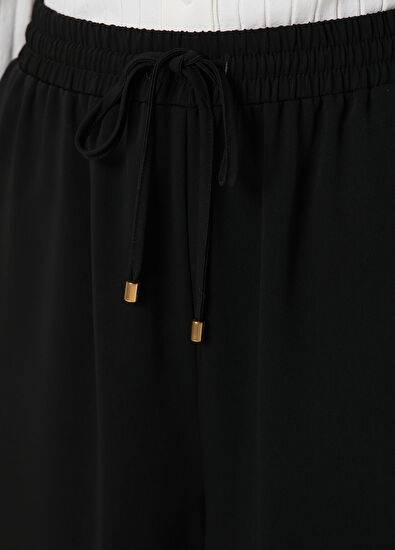 Beymen Collection Siyah Krep Pijama Pantolon - 5