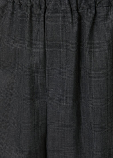 The Frankie Shop Baxter Dark Grey Plaid Trousers - 5