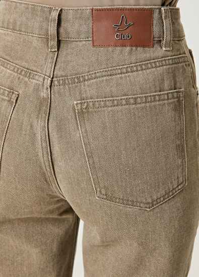 Beymen Club Haki Mom Jean Pantolon - 5