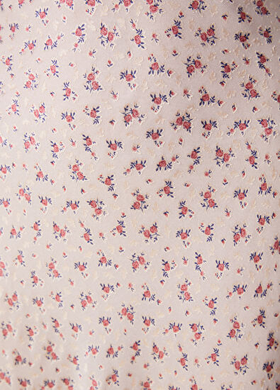 Beymen Club Light Pink Floral Midi Dress - 7