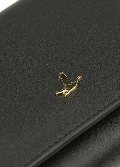 Beymen Club Siyah Kadın Deri Cüzdan - 5