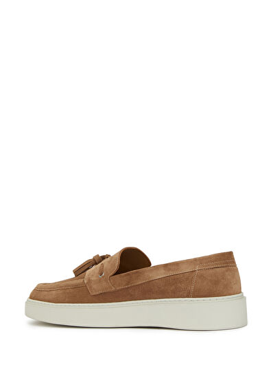 Beymen Club Tütün Püskül Detay Kalın Taban Erkek Süet Bot - 3