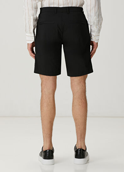 Beymen Club Black Technical Fabric Shorts - 3