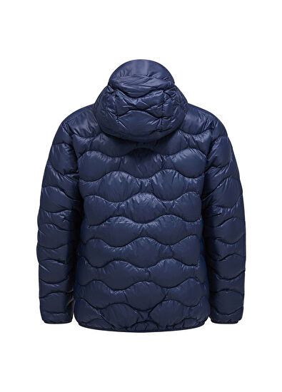 Peak Performance M Helium Navy Blue Zippered Hoodie - 7