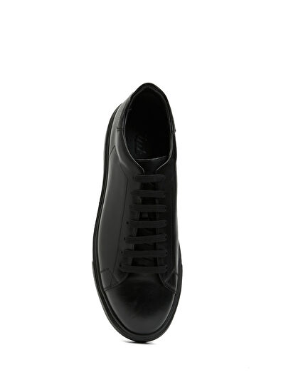 Beymen Club Black Men's Leather Sneaker - 4