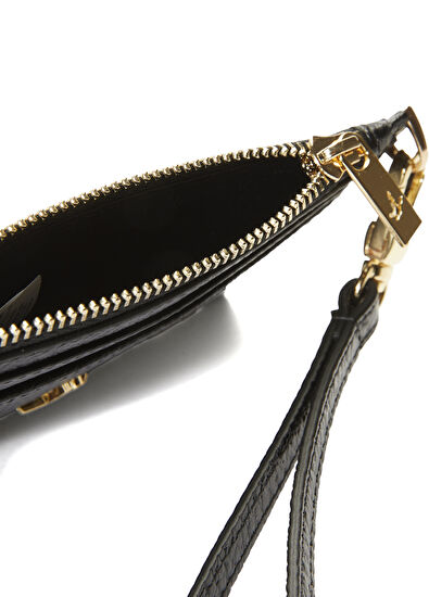 Beymen Club Siyah Kadın Deri Kartlık - 4