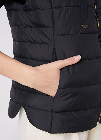 Beymen Club Black Basic Puffer Vest - 7