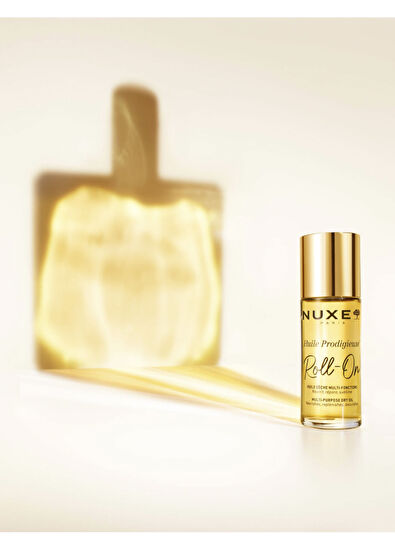 Nuxe Roll-on Dry Oil For Face Body Hair 60ml + Body Massage Brush - 5