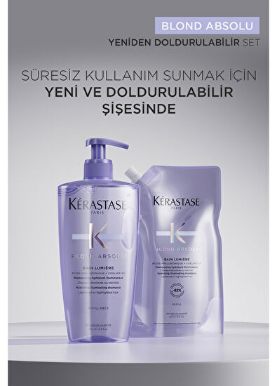 Kerastase Blond Absolu Bain Lumiere Parlaklık Veren Refill Şampuan 500 ml - 5
