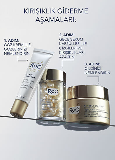 Roc Line Smoothing Kırışıklık Karşıtı Canlandırıcı Göz Kremi 15 ml - 7