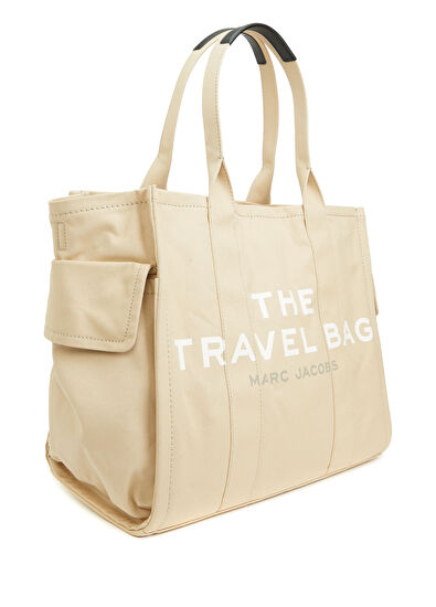 Bej Kadın Seyahat Çantası - Görsel 4