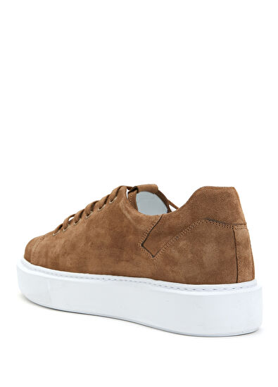 Beymen Club Taba Logolu Kadın Deri Sneaker - 3