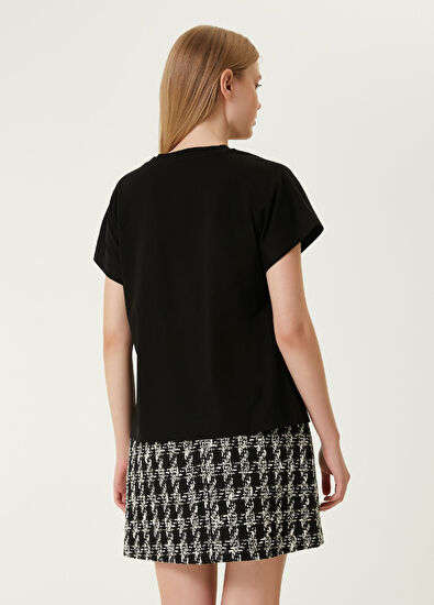 Beymen Club Black Crew Neck Seamless Basic T-shirt - 6