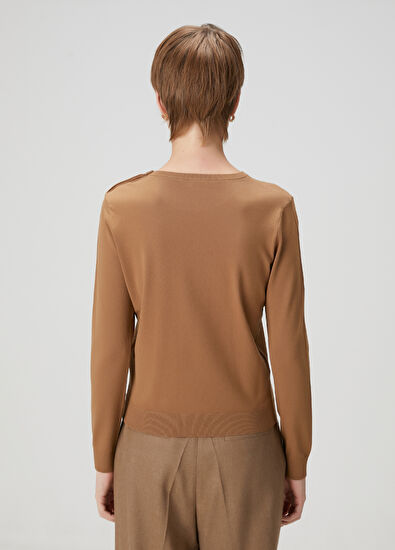 Beymen Club Koyu Bej Basic Kazak - 5