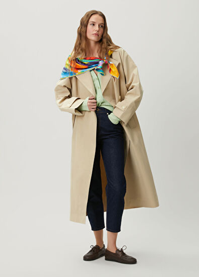 Beymen Club Art Collaboration Çağla Ulusoy Çiçek İpek Eşarp - 3