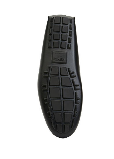 Siyah Logolu Erkek Deri Driver - Görsel 6