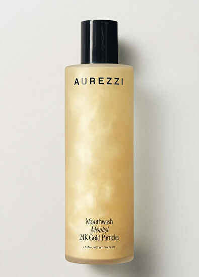 Aurezzi Mountwash Menthol 24 Ayar Altın Parçacıkları Ağız Bakım Suyu 220 ml - 5