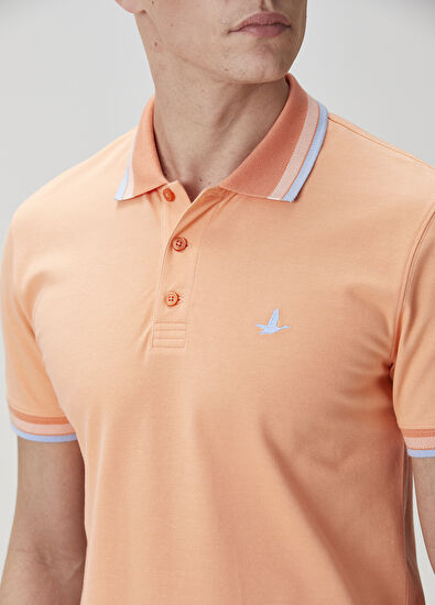Beymen Club Comfort Fit Apricot Polo T-Shirt - 6