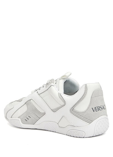 Versace Galaxia White Mens Leather Sneakers - 3