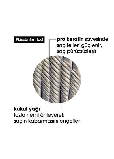 Loreal Professionnel Serie Expert Liss Unlimited Disiplin Maskesi 250 ml - 6