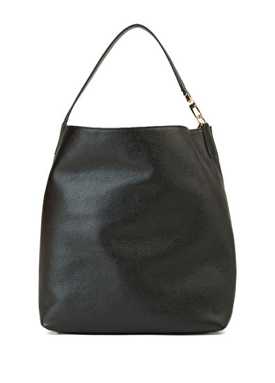 Beymen Club Siyah Kadın Deri Hobo - 4