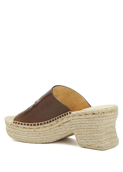 x Paula's Ibiza Petal Kahverengi Kadın Espadril - Görsel 4