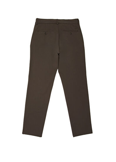 Beymen Club Khaki Slim-Fit Chino Casual Trousers - 5