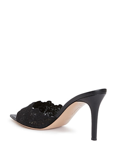 Yvonne Siyah Kadın Terlik - Görsel 4