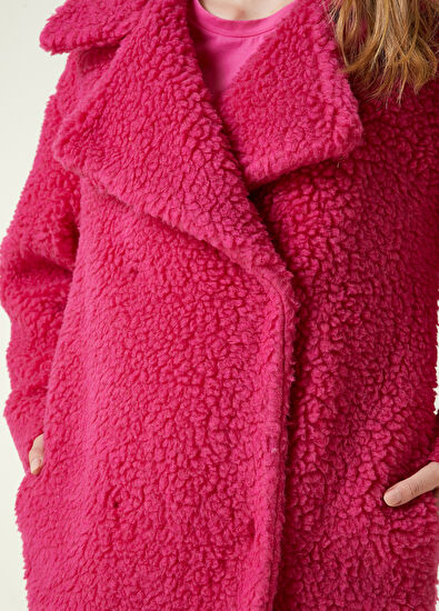 Beymen Club Fuşya Peluş Kaban - 5