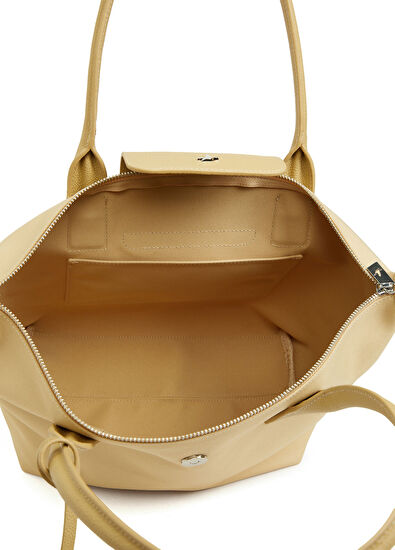 Beymen Club City Medium Beige Women's Shopping Bag - 5